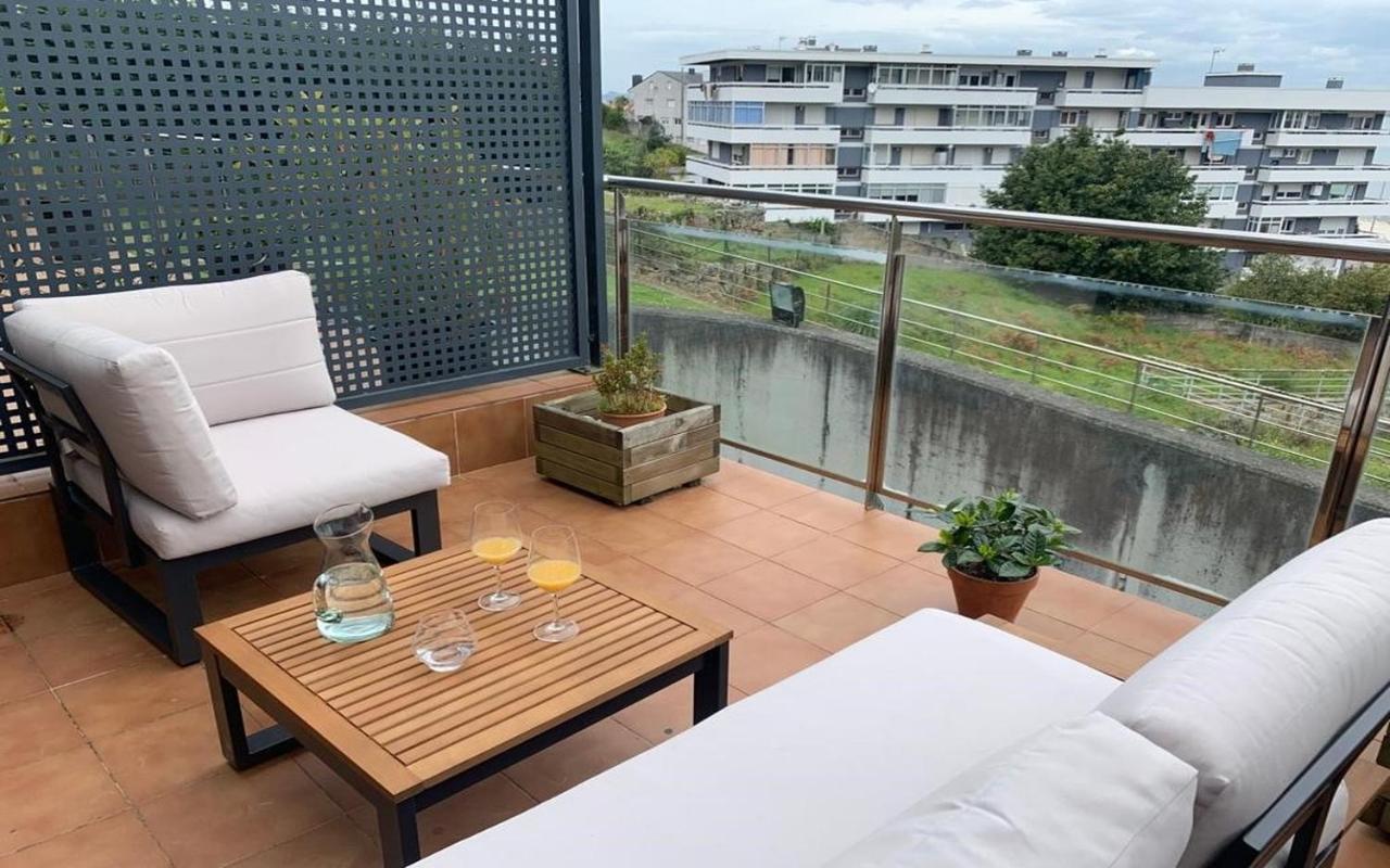 Apartamento En Baiona A 200M De La Playa Ngoại thất bức ảnh